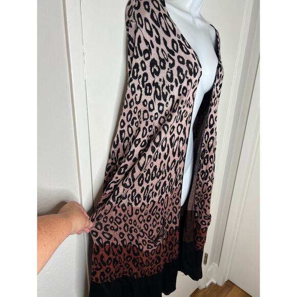 Joseph A. Women's Thin Knit Long Open Cardigan Sweater ~ Size 3X - Picture 2 of 6